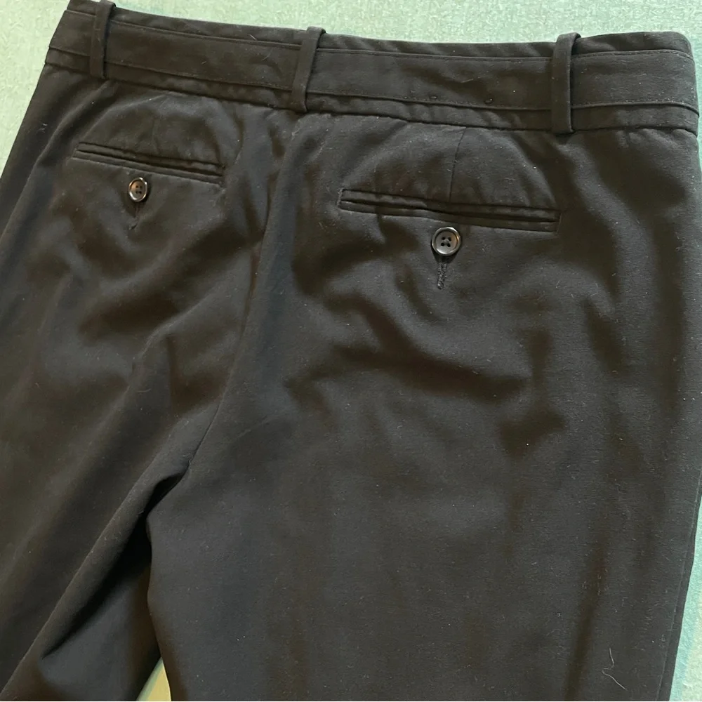Banana Republic size 6 women’s black dress pants EUC 31” inseam